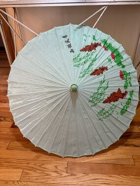 Vintage Hand Painted Chinese Umbrellas